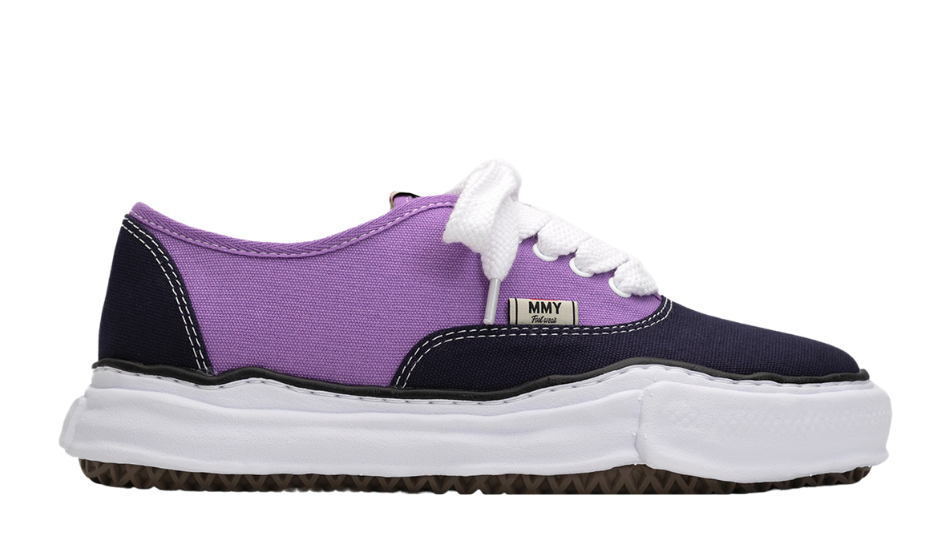 "BAKER" OG Sole Bicolor Canvas Low-top Sneaker