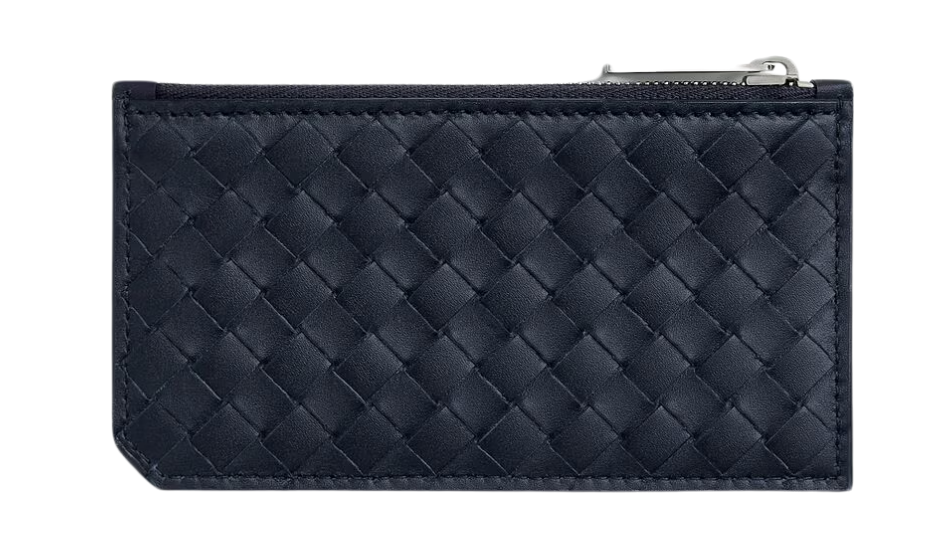 Intrecciato Piccolo Zipped Card Case