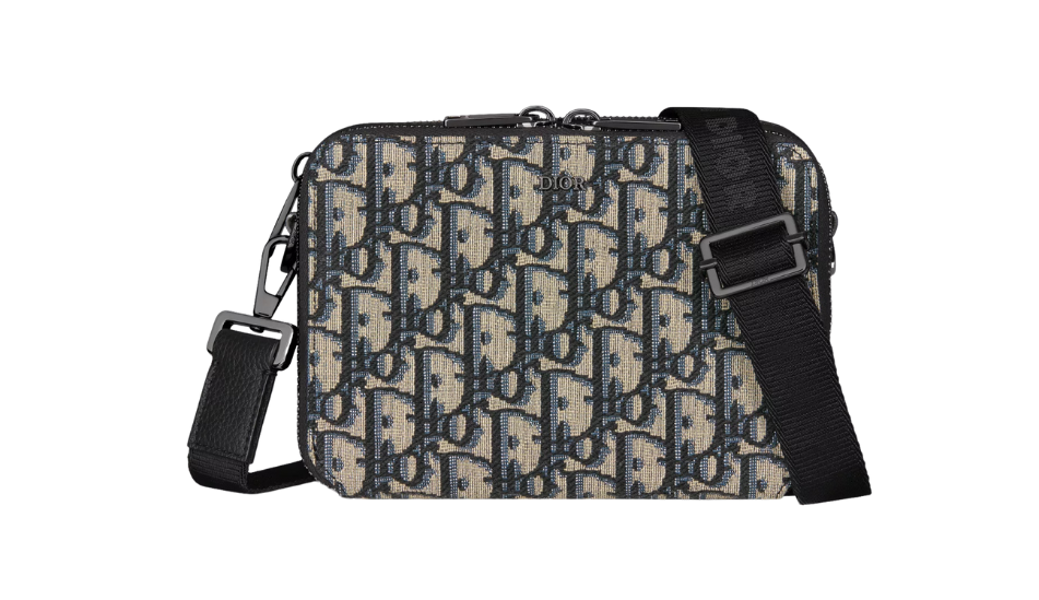 Zipped Pouch with Strap