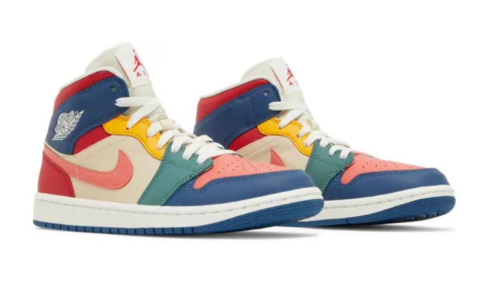 Wmns Air Jordan 1 Mid SE 'Multi-Color'