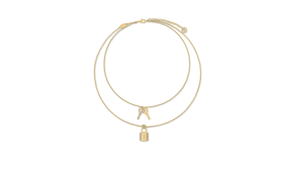 LV Padlock Necklace