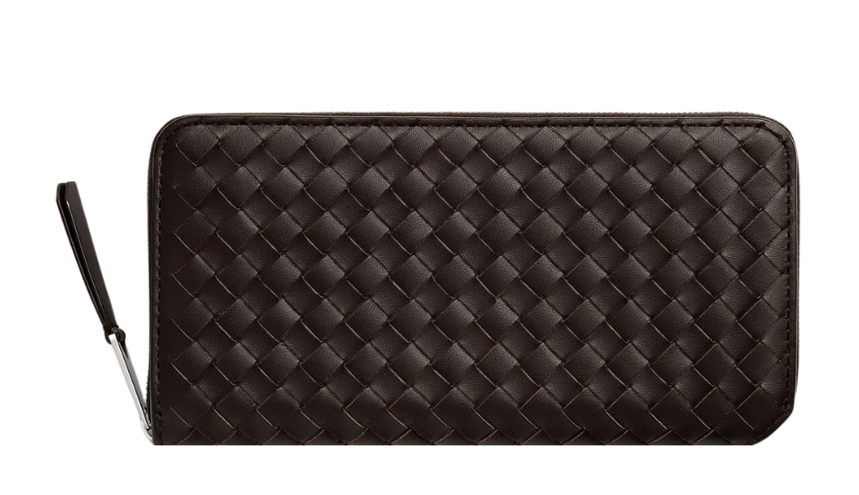 Intrecciato Piccolo Zip Around Wallet