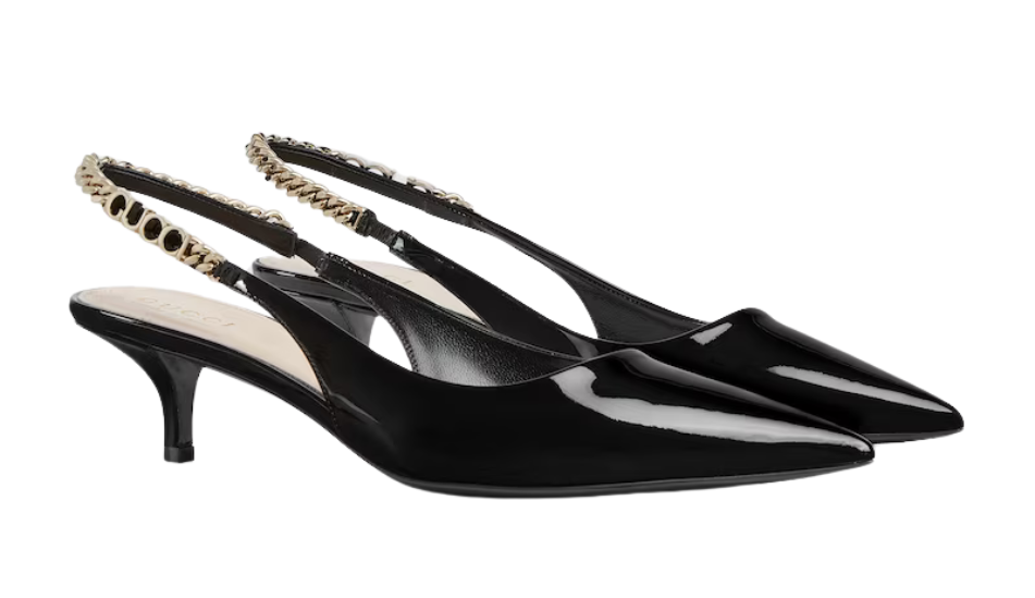 Gucci Signoria slingback pump