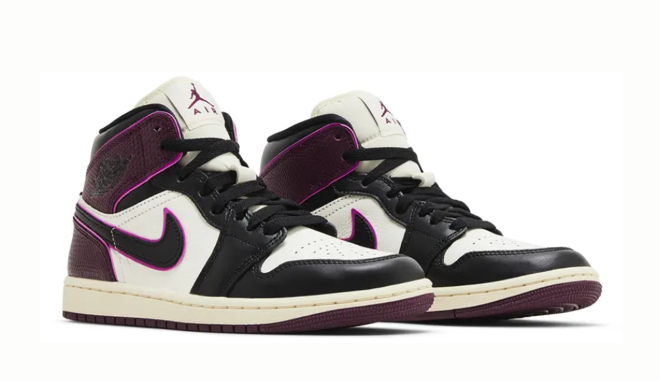 Wmns Air Jordan 1 Mid SE 'Bordeaux'