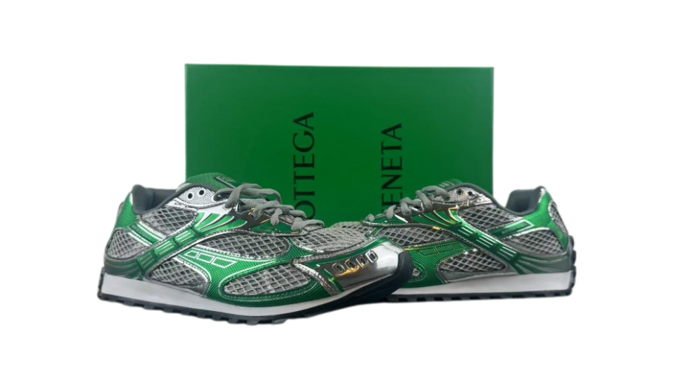 Bottega Veneta Orbit Sneaker 'Silver Parakeet'