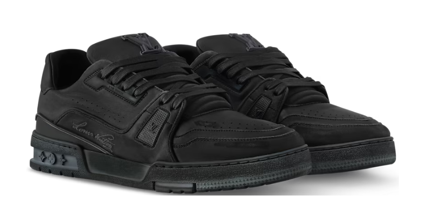 LV Trainer Distressed Sneaker