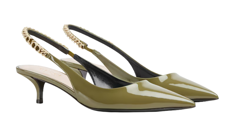 Gucci Signoria slingback pump