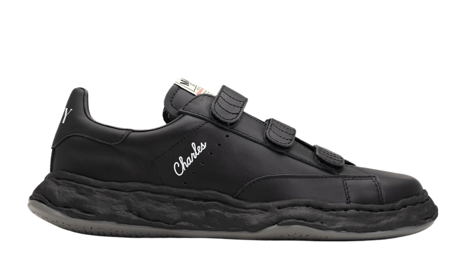 "CHARLES" OG Sole Leather Low-top Verclo Sneaker