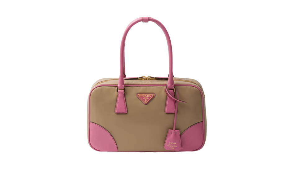 Prada Re-Edition 1978 medium Re-Nylon and Saffiano leather two-handle bag