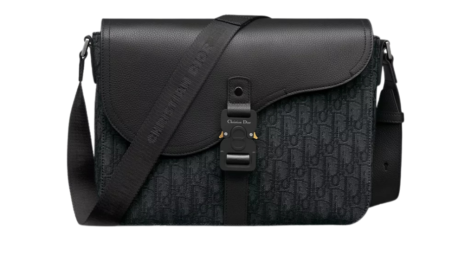 Saddle Messenger Bag with Flap