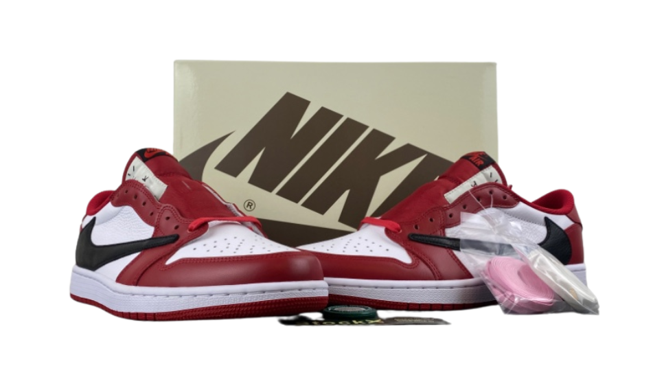 Jordan 1 Travis Scott x Air Jordan 1 Low Chicago hook low-top