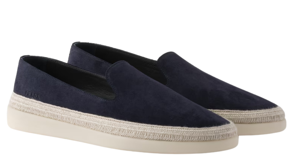 Suede loafers