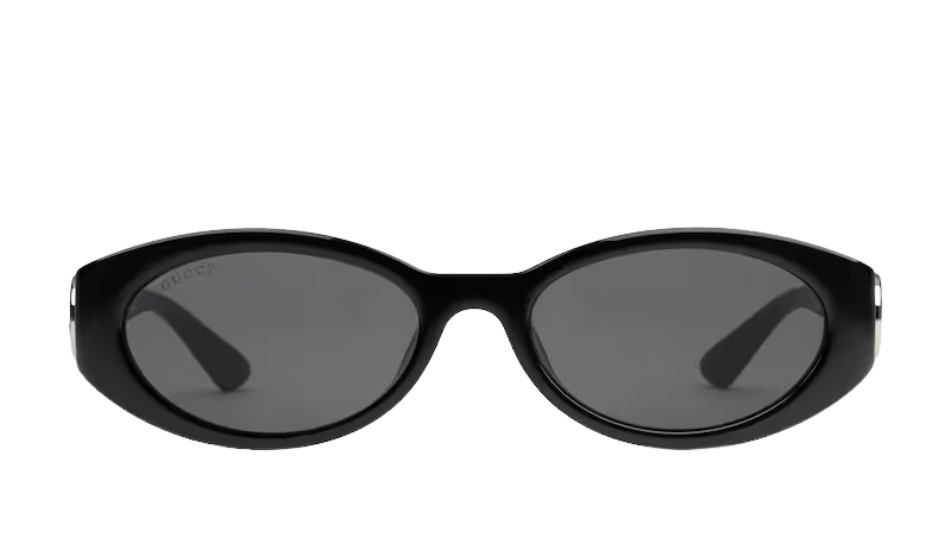 Oval frame sunglasses