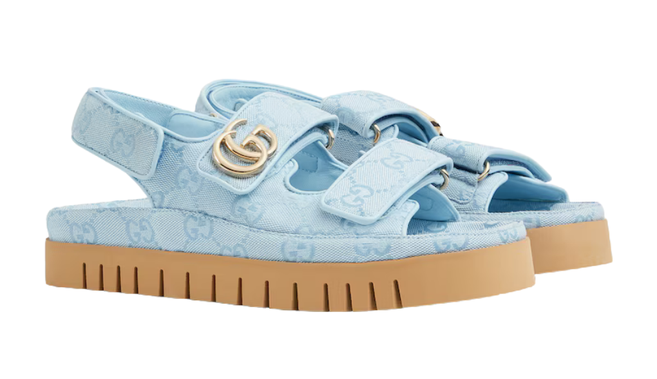 Women's sandal with Double G