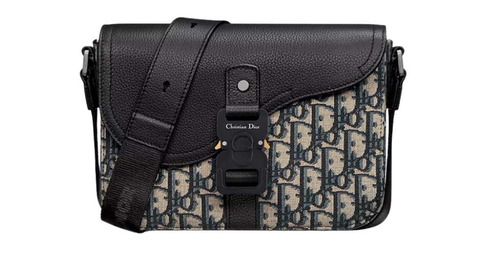 Small Saddle Messenger Bag with Flap