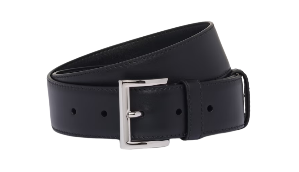 Leather belt