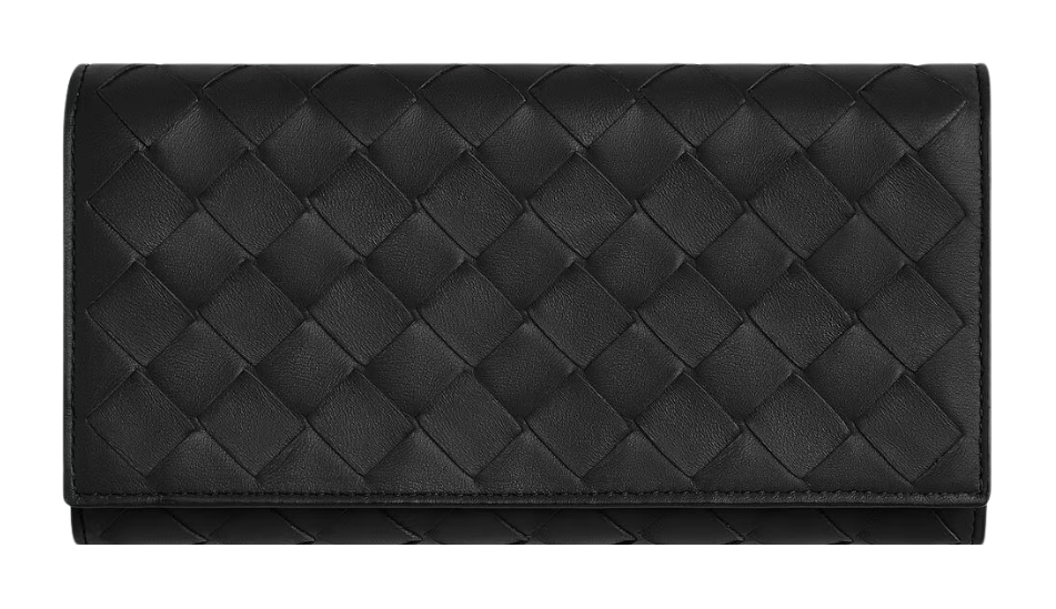 Intrecciato Large Flap Wallet