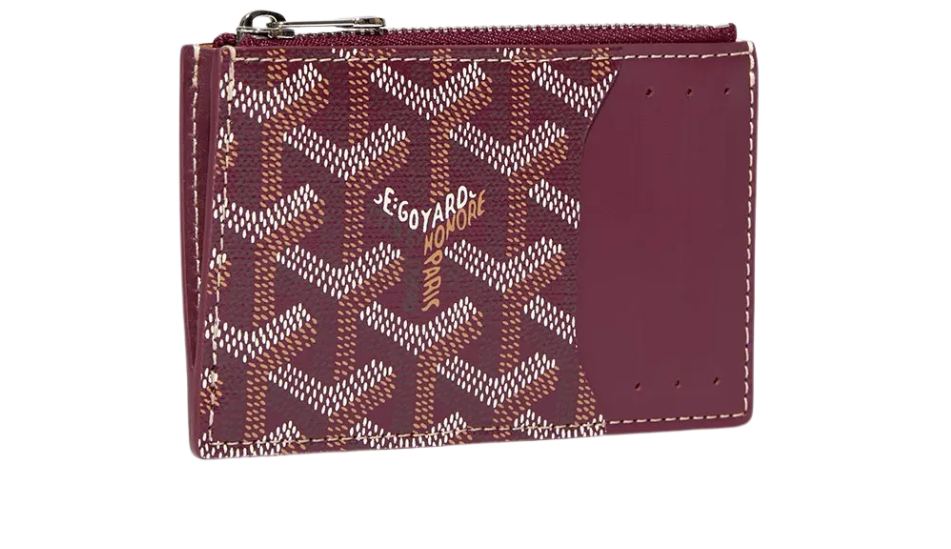Bourbon zipped card holder