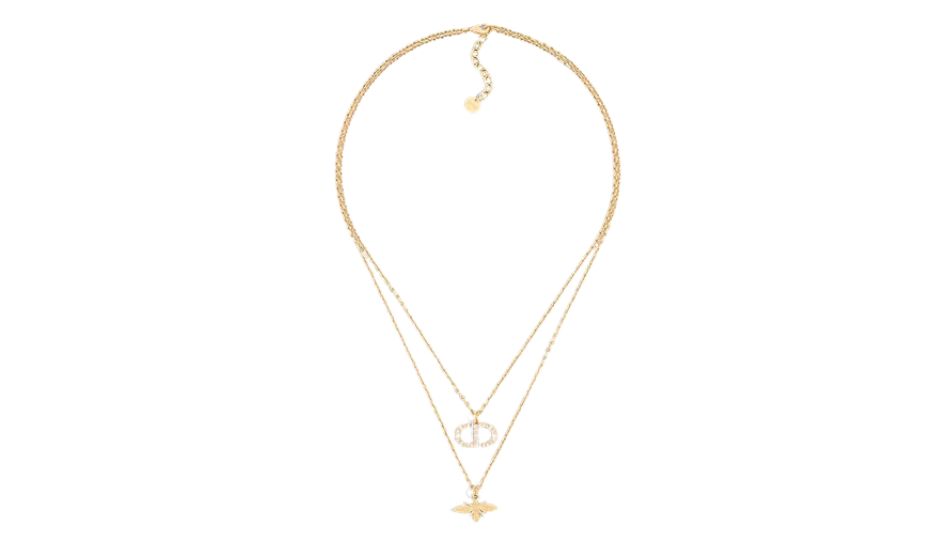 Petit CD Bee Necklace