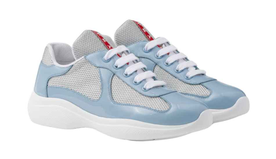 Prada America's Cup biker fabric sneakers