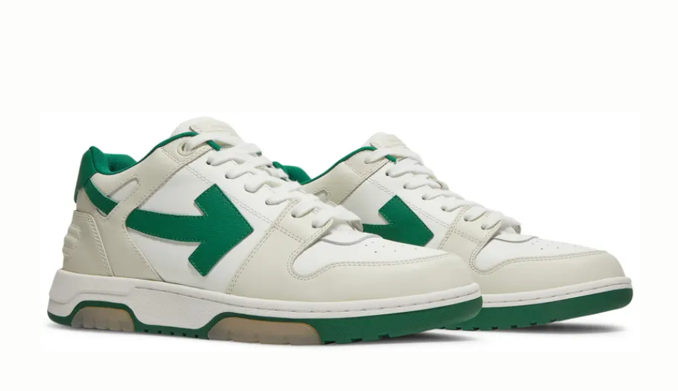 Off-White Out of Office Low 'White Green'