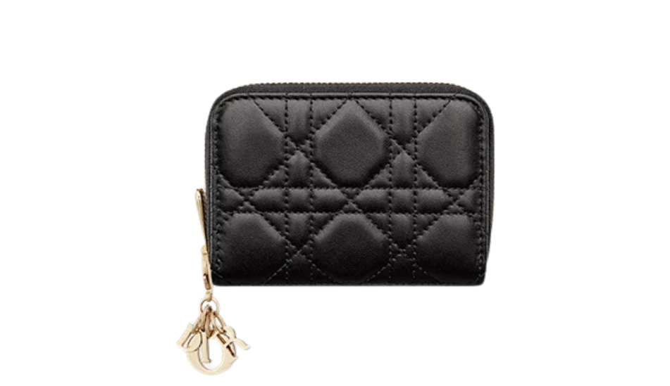 Small Lady Dior Voyageur Coin Purse