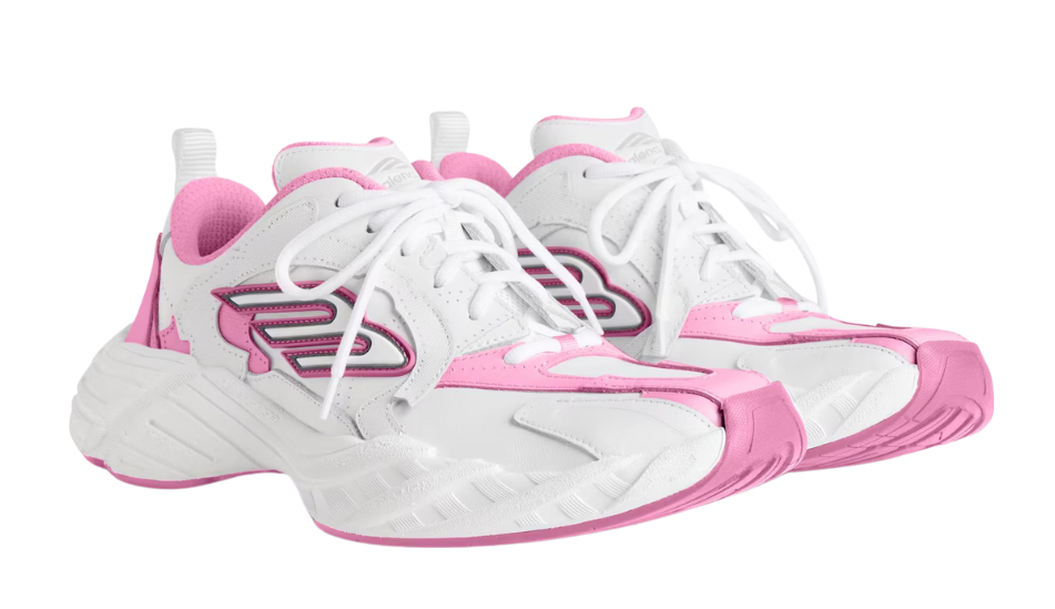 Women's Monday Shoe in Pink/grey/white/black
