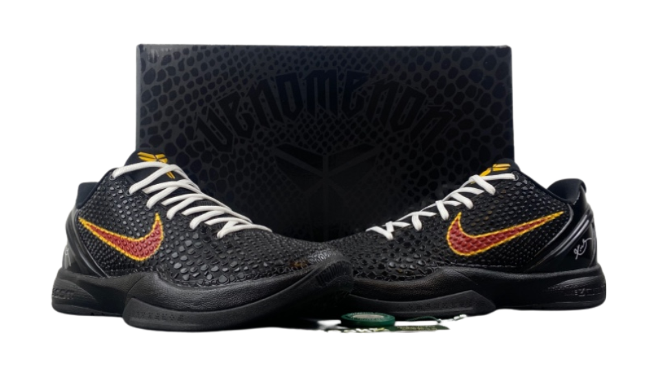 NIKE ZOOM KOBE 6 white red and yellow