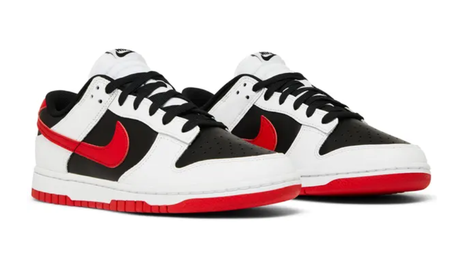 Dunk Low 'White Black Red'