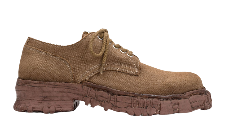 Vintage-like Sole Canvas Shoes