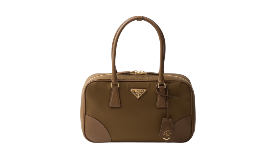 Prada Re-Edition 1978 medium Re-Nylon and Saffiano leather two-handle bag