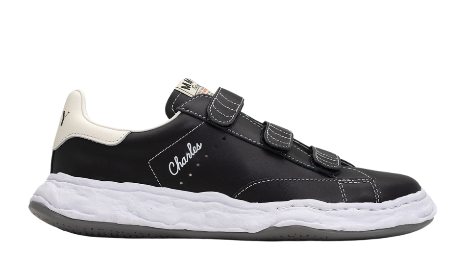 "CHARLES" OG Sole Leather Low-top Verclo Sneaker