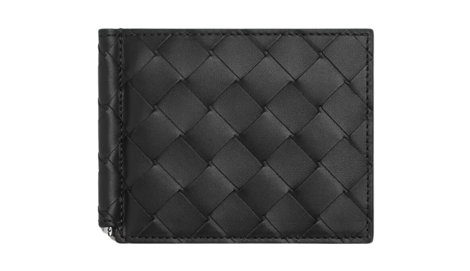 Intrecciato Bill Clip Wallet