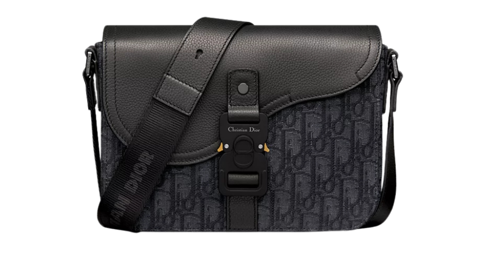 Small Saddle Messenger Bag with Flap