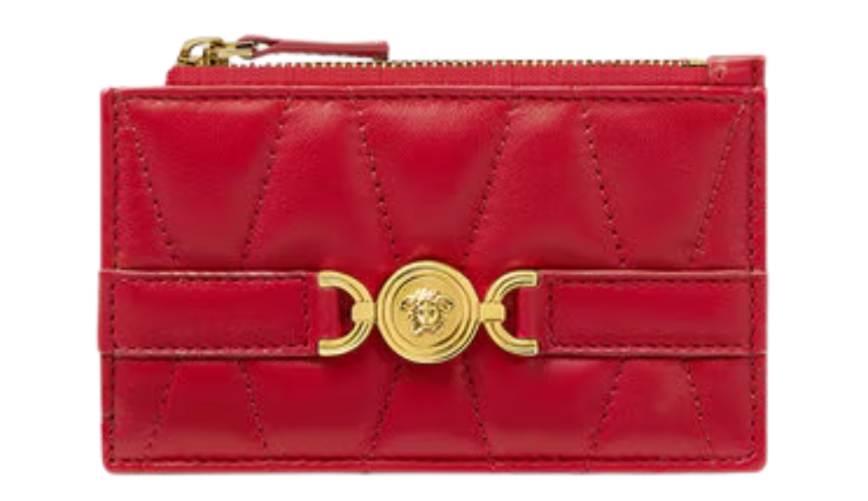 Medusa '95 Quilted Zip Card Holder