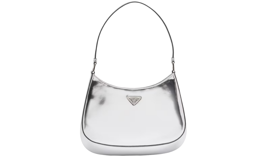 Prada Cleo brushed leather shoulder bag