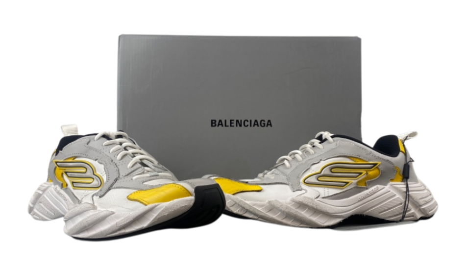 Balenciaga Monday Sneaker 'Worn-Out - White Grey Yellow'