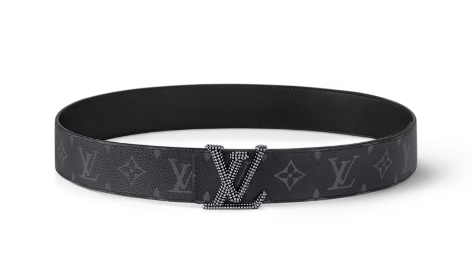 LV Initiales Studs 40mm Reversible Belt