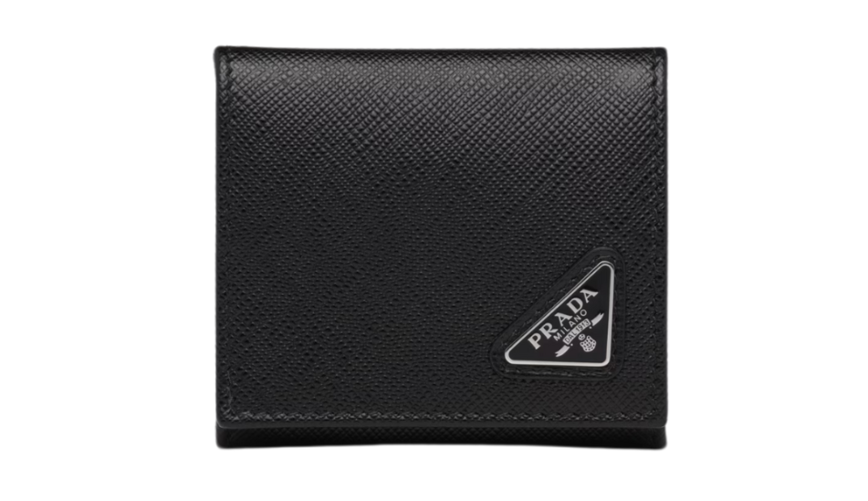 Saffiano leather coin purse