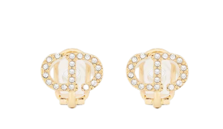 Petit CD Clip-On Stud Earrings