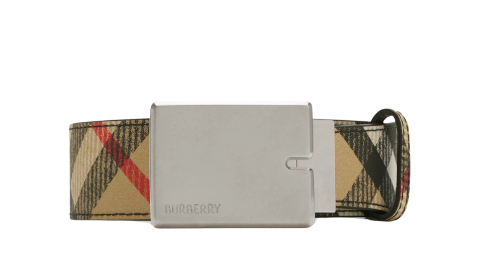 Reversible Check B Cut Belt