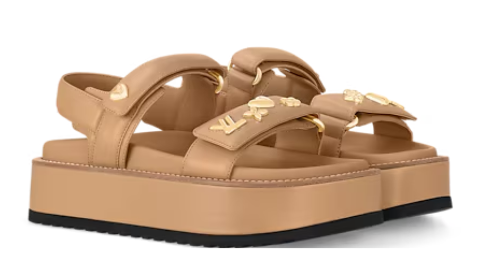 LV Sunset Platform Comfort Sandal