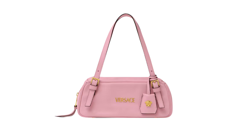 Versace Tag Bowling Shoulder Bag