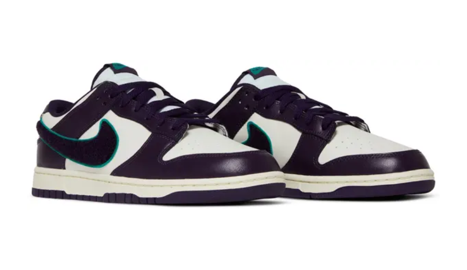 Dunk Low 'Chenille Swoosh - Grand Purple'
