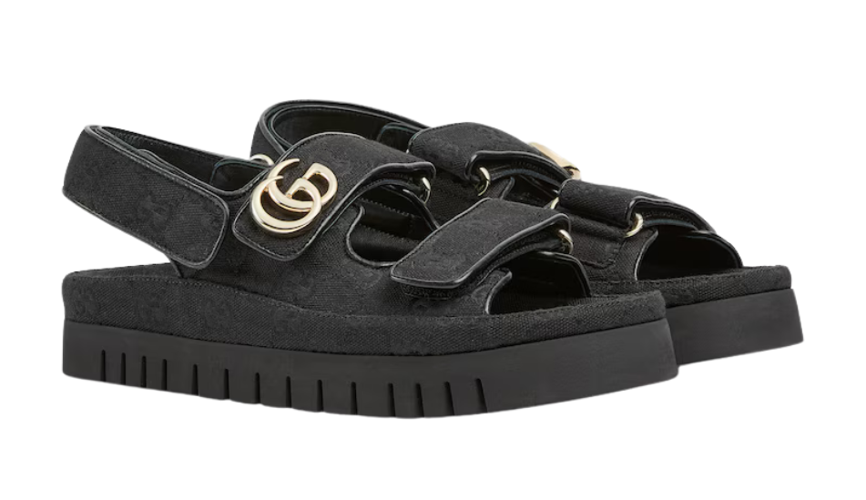 Women's sandal with Double G