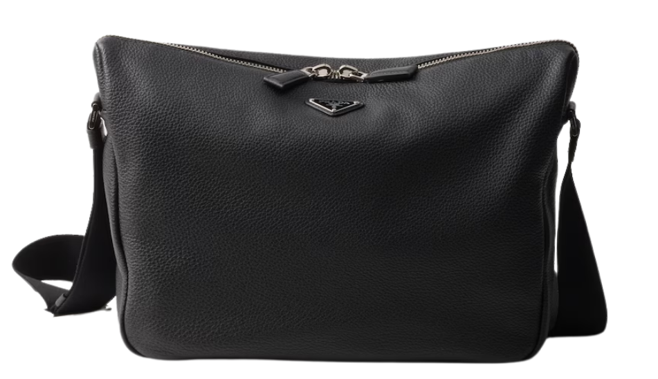 Medium leather shoulder bag