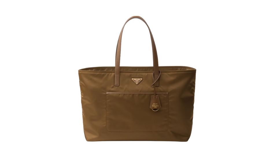 Prada Re-Edition 1978 large Re-Nylon and Saffiano leather tote bag
