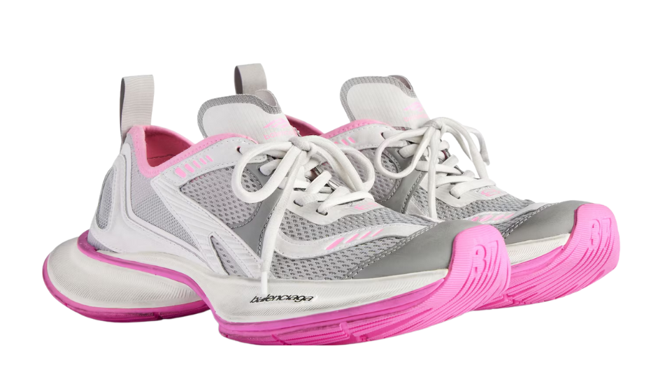 Women's Circuit Sneaker in Grey/white/pink