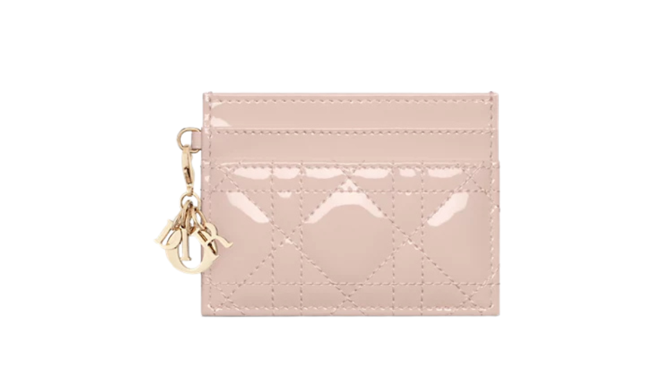 Lady Dior Freesia Card Holder