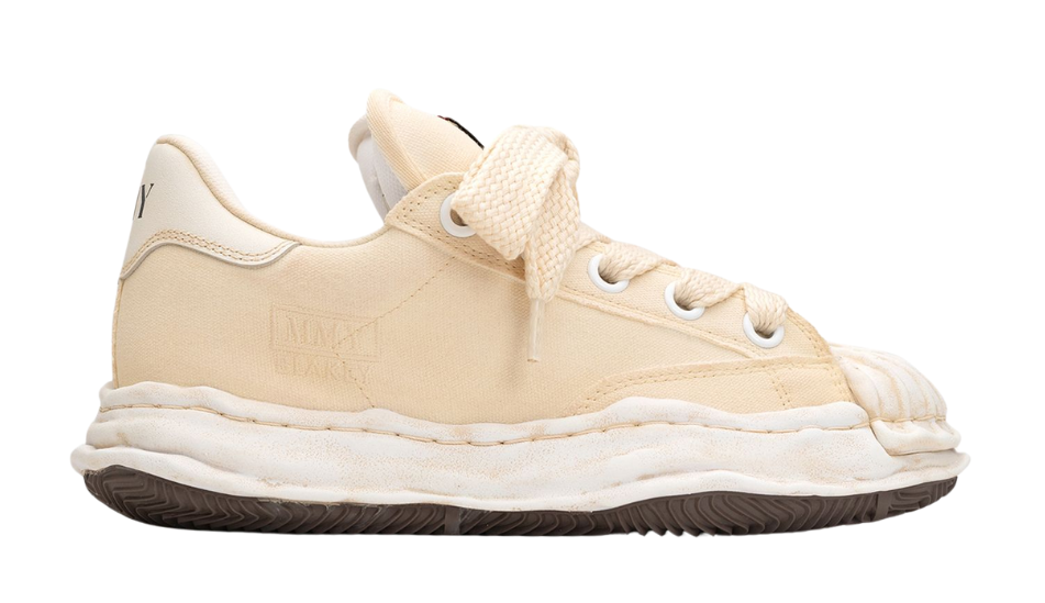 "BLAKEY PUFFER" OG Sole Garment Dyed Canvas Low-top Sneaker